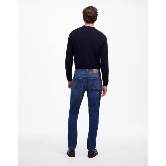 NWT Madewell Athletic Slim Jeans: COOLMAX® Denim Edition Leeward Wash Size 40x32 - Picture 3 of 9